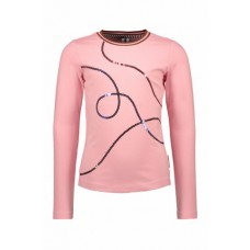 B.Nosy Girls t-shirt Punch Pink Y109-5470